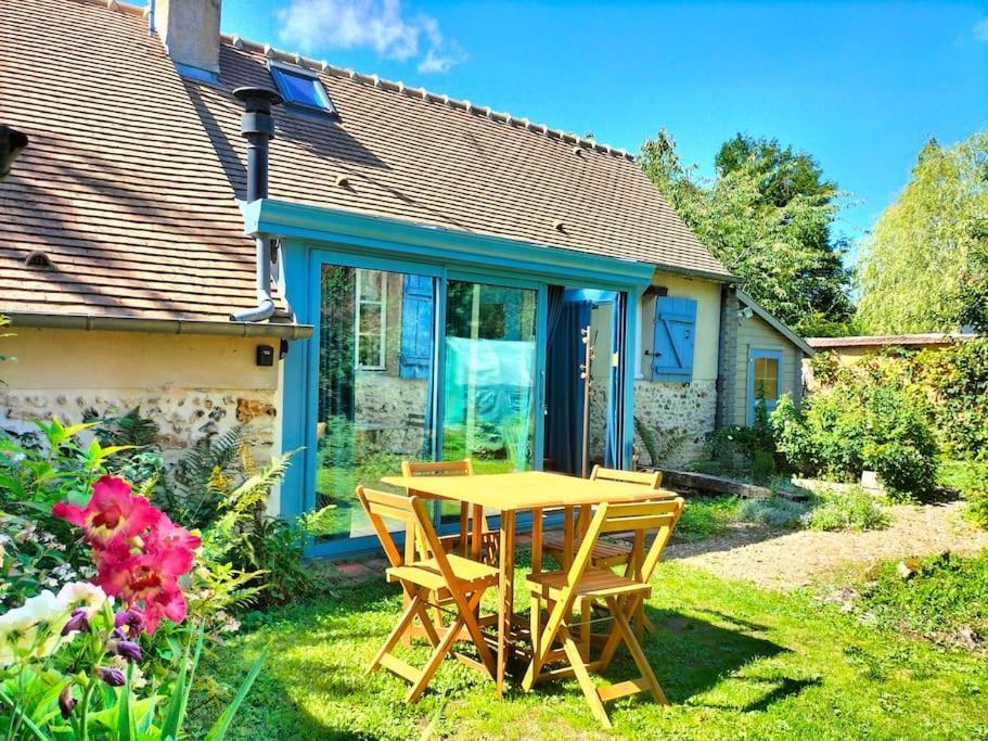 Charmante Maisonnette En Pierre Ecardenville-sur-Eure Luaran gambar