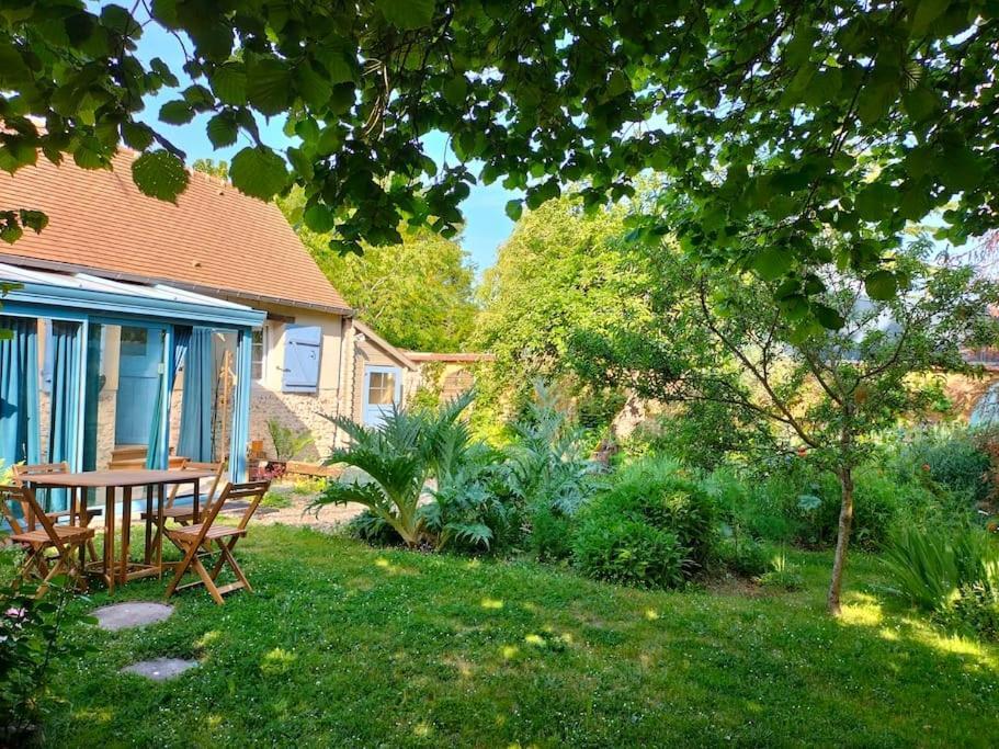 Charmante Maisonnette En Pierre Ecardenville-sur-Eure Luaran gambar